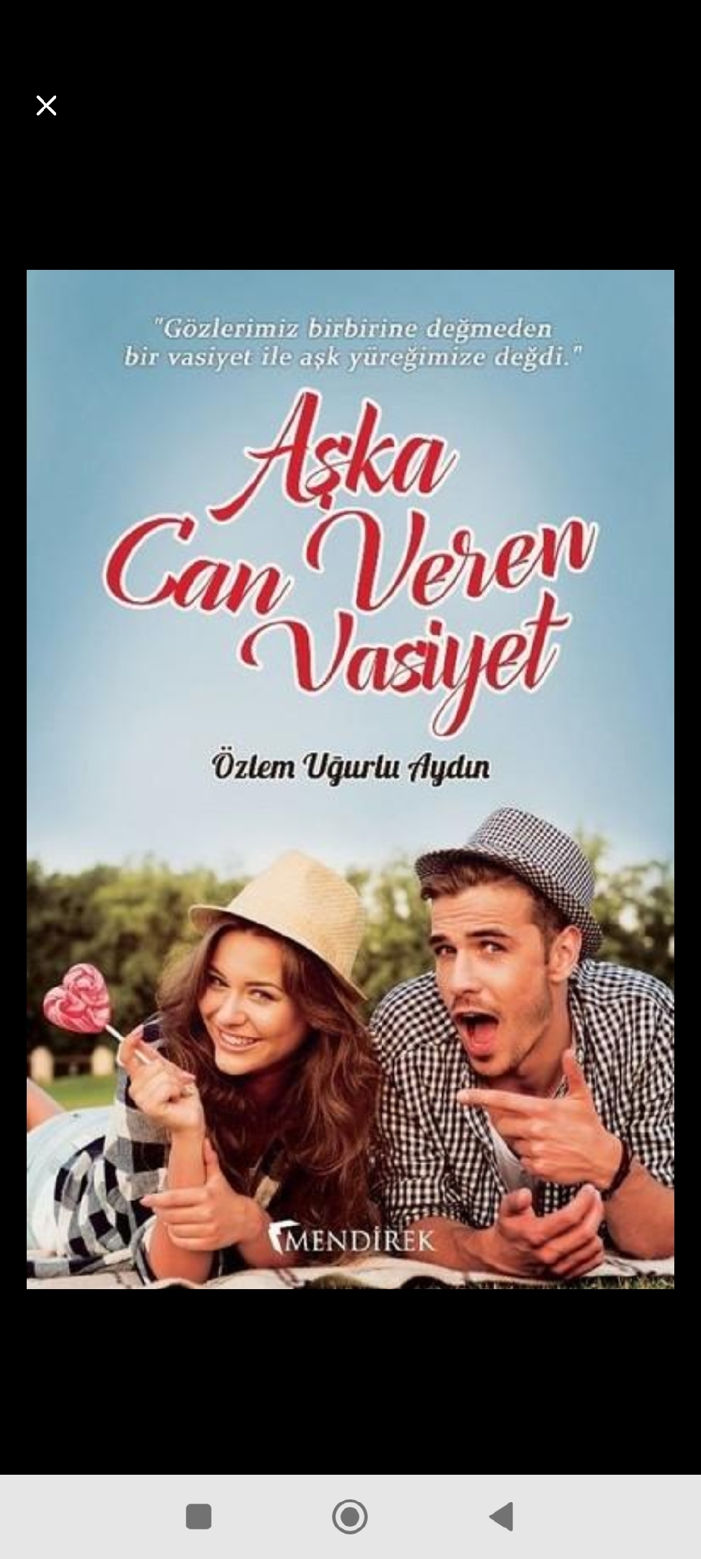 AŞKA CAN VEREN VASİYET